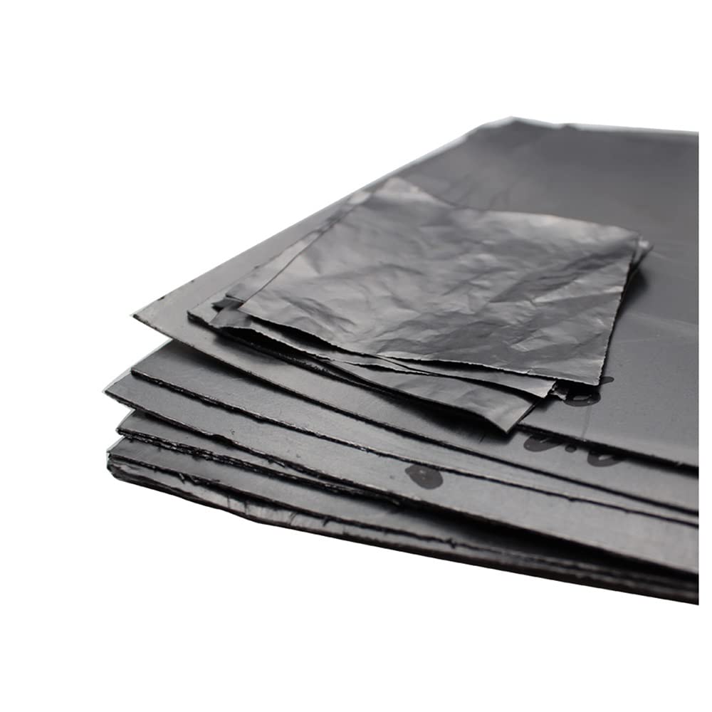 Chalke 5Pcs Graphite Flexible Foil Sheet Graphoil Gasket 0.05Mm 0.06Mm 0.08Mm 0.1Mm 0.2Mm 0.3Mm 0.4Mm 0.5Mm 0.6Mm 0.8Mm 1Mm 2Mm Black (Color : Size : 0.4X200x250mm)