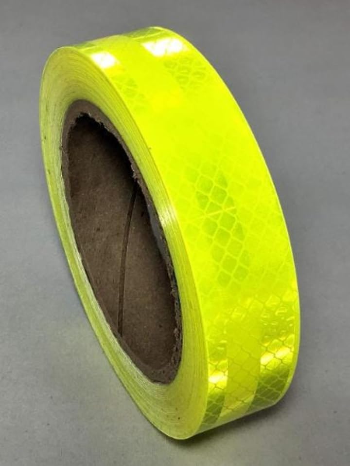 See full amazon price history chart for GlowTail 1 Inch (25.4 mm) Width x 3 Meter (10 Feet), High Intensity Warning Retro Reflective Radium Conspicuity Sticker Tape Sheet (Neon Green) GlowTail 1 Inch (25.4 mm) Width x 3 Meter (10 Feet), High Intensity Warning Retro Reflective Radium Conspicuity Sticker Tape Sheet (Neon Green) (B0CFJS14FM) Amazon Price History, Amazon Price Tracker