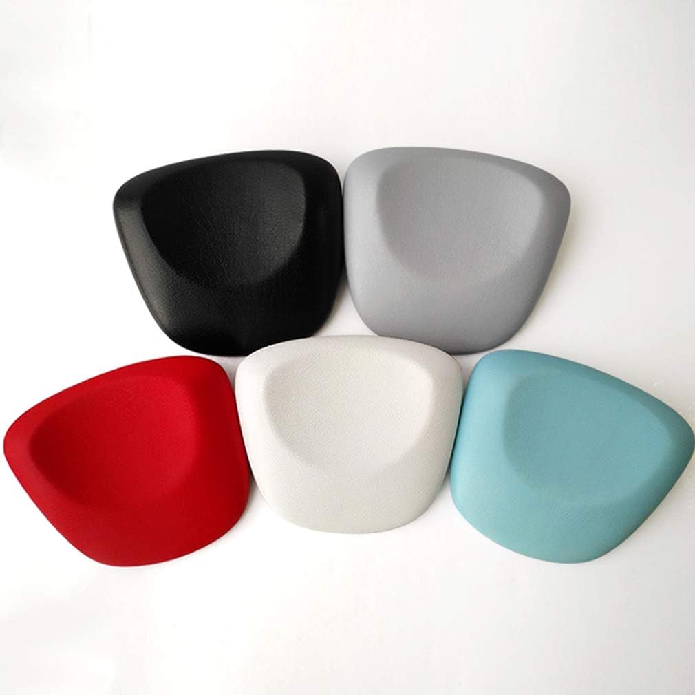 Spa Bath Pillow with Large Suction Cups, Bathtub Cushion Shoulder and Head Support, Luxury Bath Tub Rest Pillow, Fits Any Tub, Straight Back Tub, A