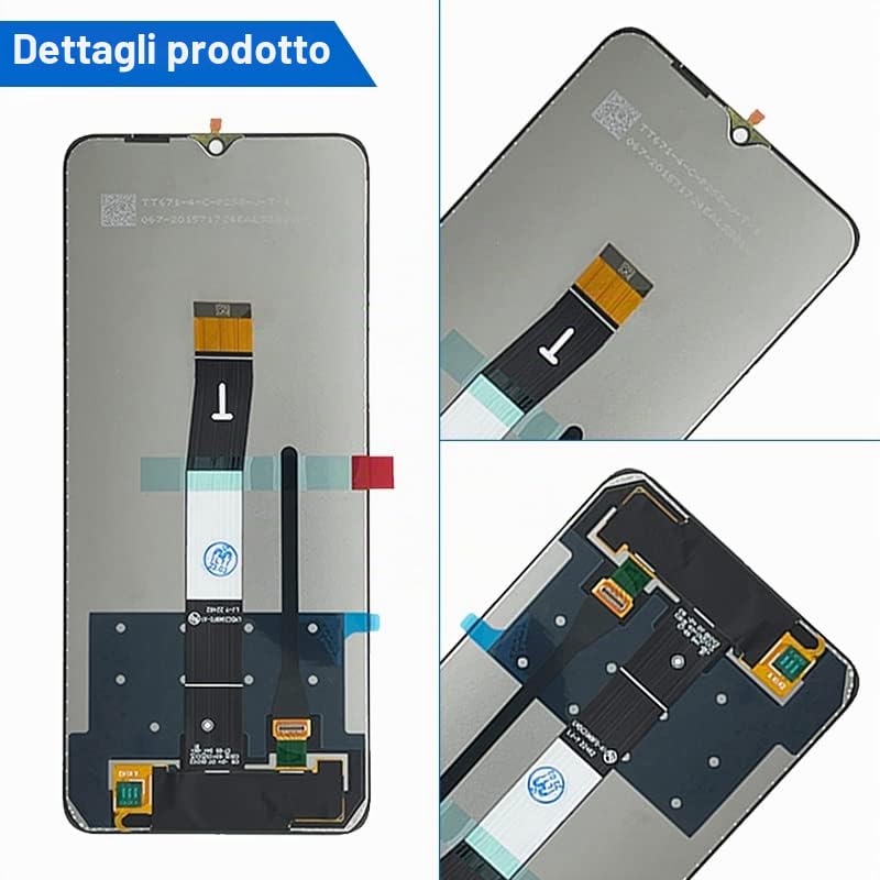Schermo Completo Con Digitalizzatore Per Xiaomi Redmi 12C – Kit Con Strumenti, Garanzia 6 Mesi, Nero - 2