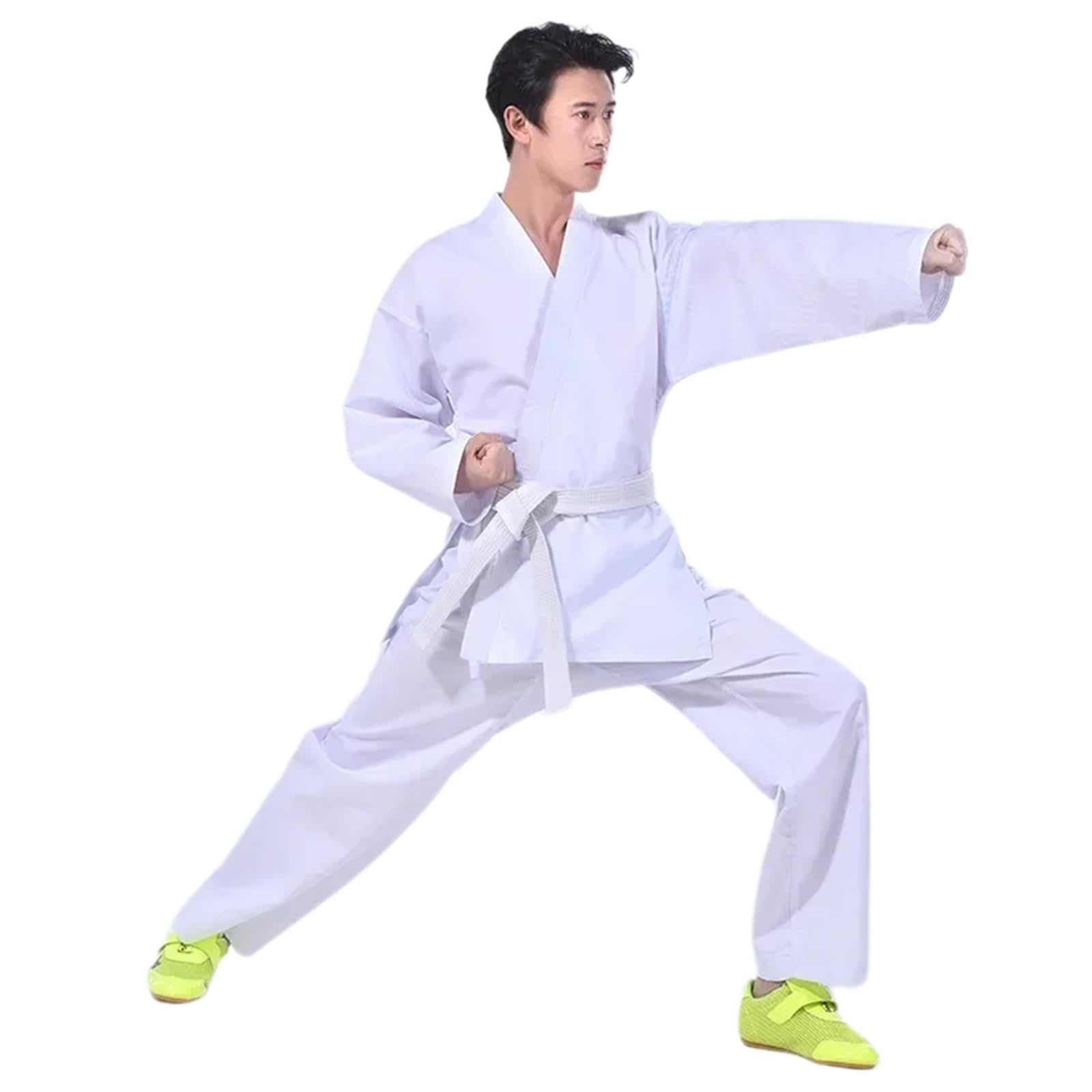 bawełniana serwetka, Uniform Karate dla dorosłych, wielokolorowy, w wielu rozmiarach(White,140)