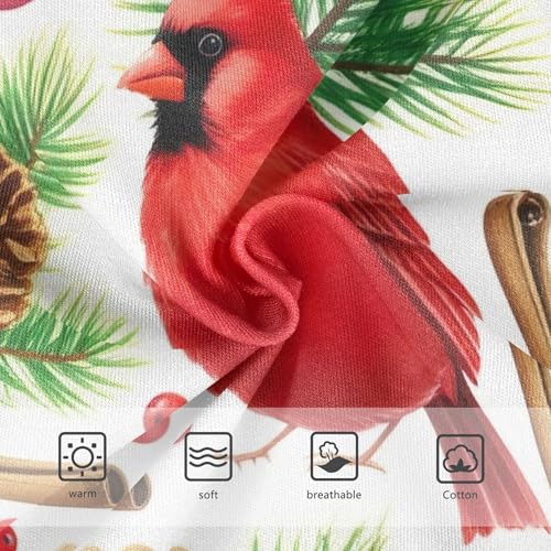 Cotton Girls Underwear Toddlers Red Birds Christmas Girl Panties Cute Colorful Briefs Underpants 2t3