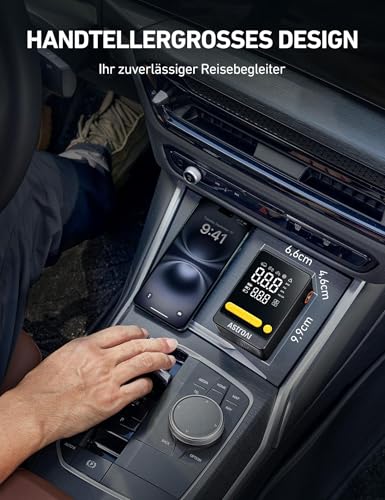 AstroAI Fahrradpumpe Elektrische Luftpumpe, 150PSI Kabellose Akku Luftpumpe – Ansicht 3