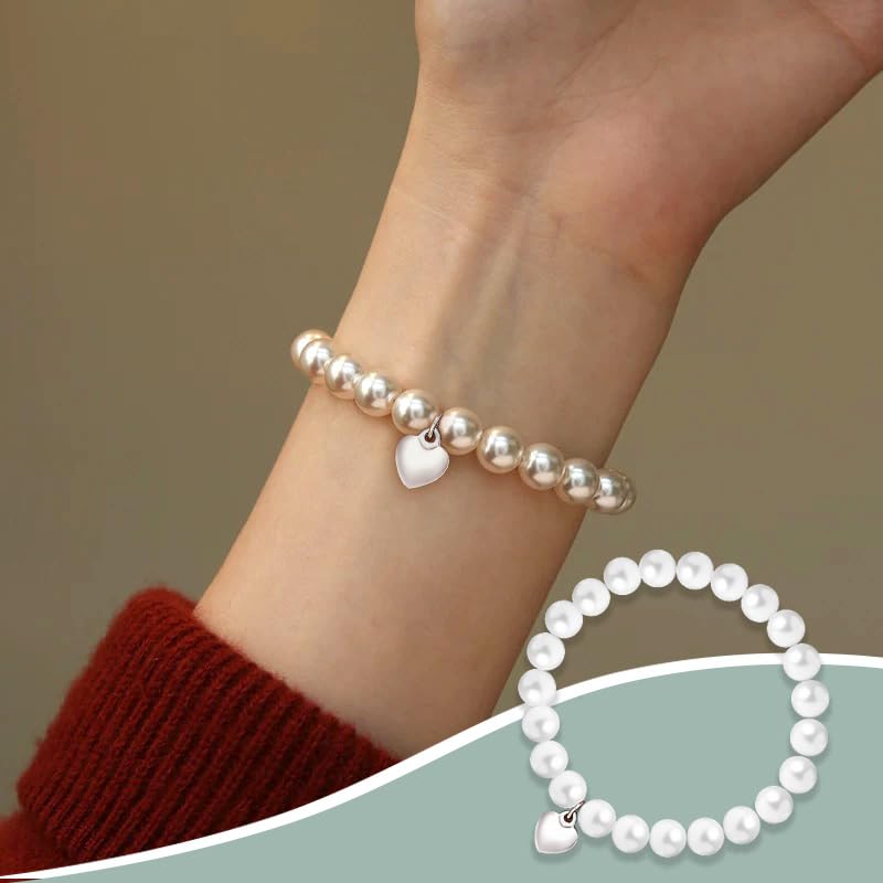 Wedding Pearl Bracelet for Women Mothers Day Gifts for Mother in Law Mother of The Groom Grandmother of The Bride4
