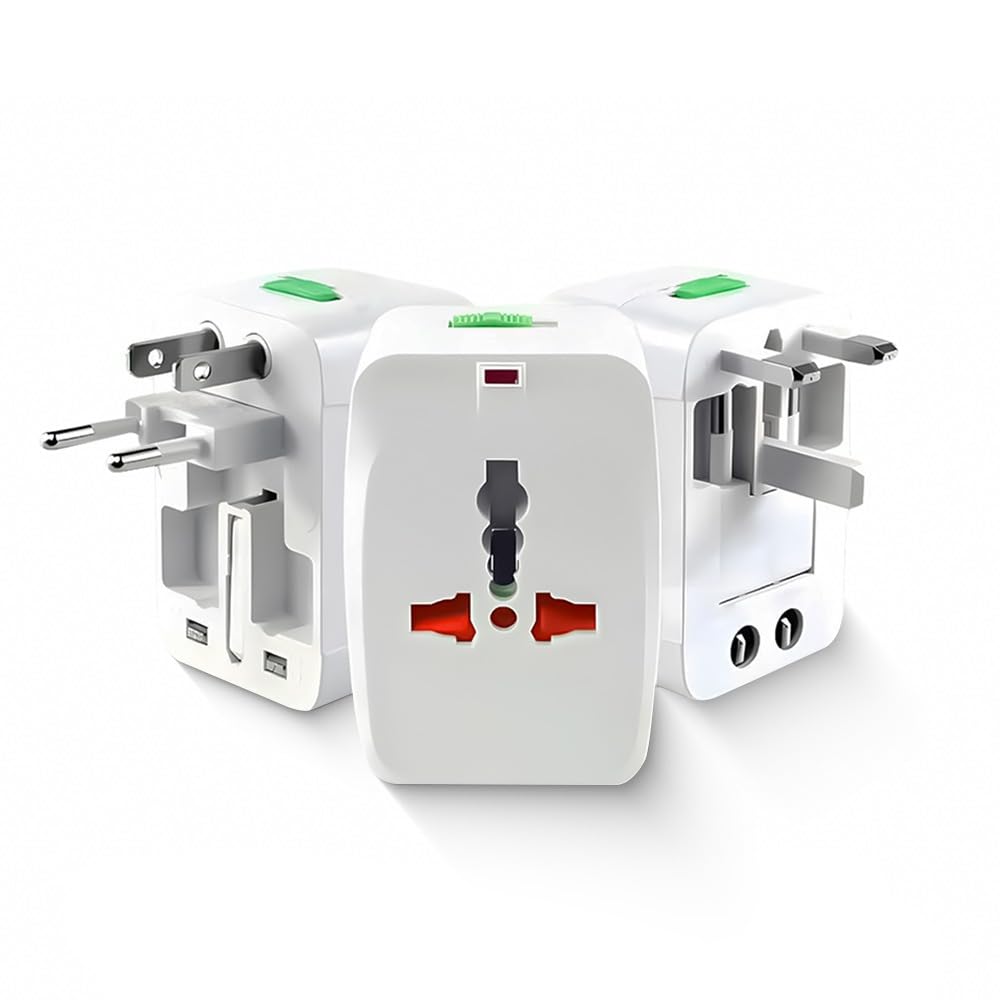 UNIGEN® Universal Travel Charger Adapter with Surge Protector | 125V 6A | All-in-One Worldwide Plug for US, UK, EU, AUS | Portable Wall Charger for Phones, Tablets & Laptops-image-25