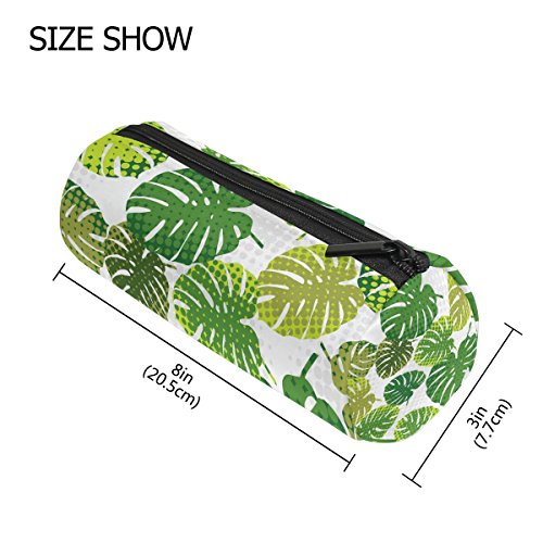 Ripetizione foglie di palma tropicale di matita