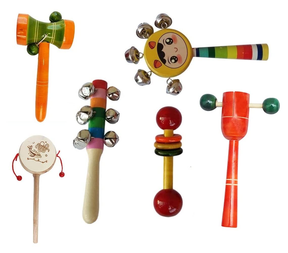 See full amazon price history chart for Channapatna Toys Wooden Baby Rattles Toys for 0 to 6 to 12 Months, New Born Babies, Infants- Set of 6 pcs - Multicolor - Discover Sounds N1 Channapatna Toys Wooden Baby Rattles Toys for 0 to 6 to 12 Months, New Born Babies, Infants- Set of 6 pcs - Multicolor - Discover Sounds N1 (B0C2HYZ389) Amazon Price History, Amazon Price Tracker