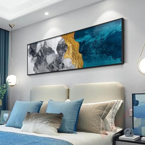 Art mural pour chambre à coucher KEBIA, peinture sur toile 40x120