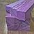 Cherokee Purple Heart Wood Turning Blanks 6pcs - 2 inch x 2 inch (24 inch)