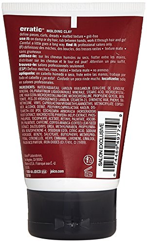 Joico Ice Hair Erratic Molding Clay for Unisex, 3.4 Ounce - Thumbnail 3