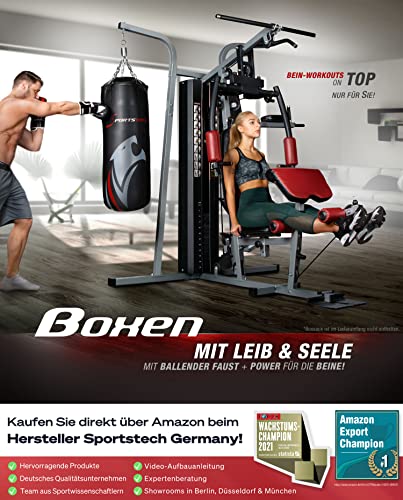 Sportstech Premium 50in1 Kraftstation für Zuhause | Multi-Gym Fitnessgerät mit Butterfly Maschine, Latzug Station… – Bild 5