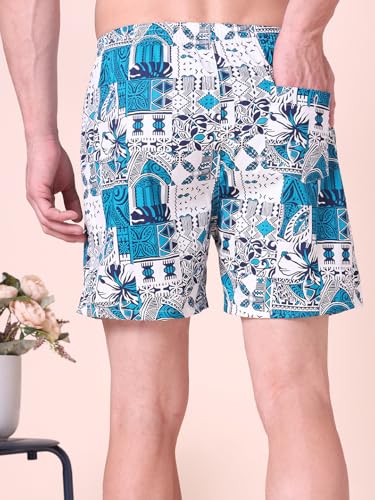 Image of Urban Scottish Men's Boxer Pants 100% Cotton Material with A Stylish Print Soft and Stretchy Elastic Waist Band Dynamic Movement and Hardwearing Stitching Breathable with A Gentle Snug Fit