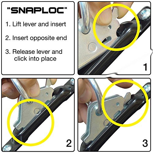 Snaplocs Tie-Down Anchor Kit For Connection Of Hook Straps To Trucks & Trailers #TOP3