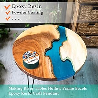 TSSART Resin Tape for Epoxy Resin Molding - Thermal Silicone Adhesive Oxidation and High Temperature Resistance Easy Peeling, Epoxy Release Tape for River Tables - 2 inch Wide 54FT Long