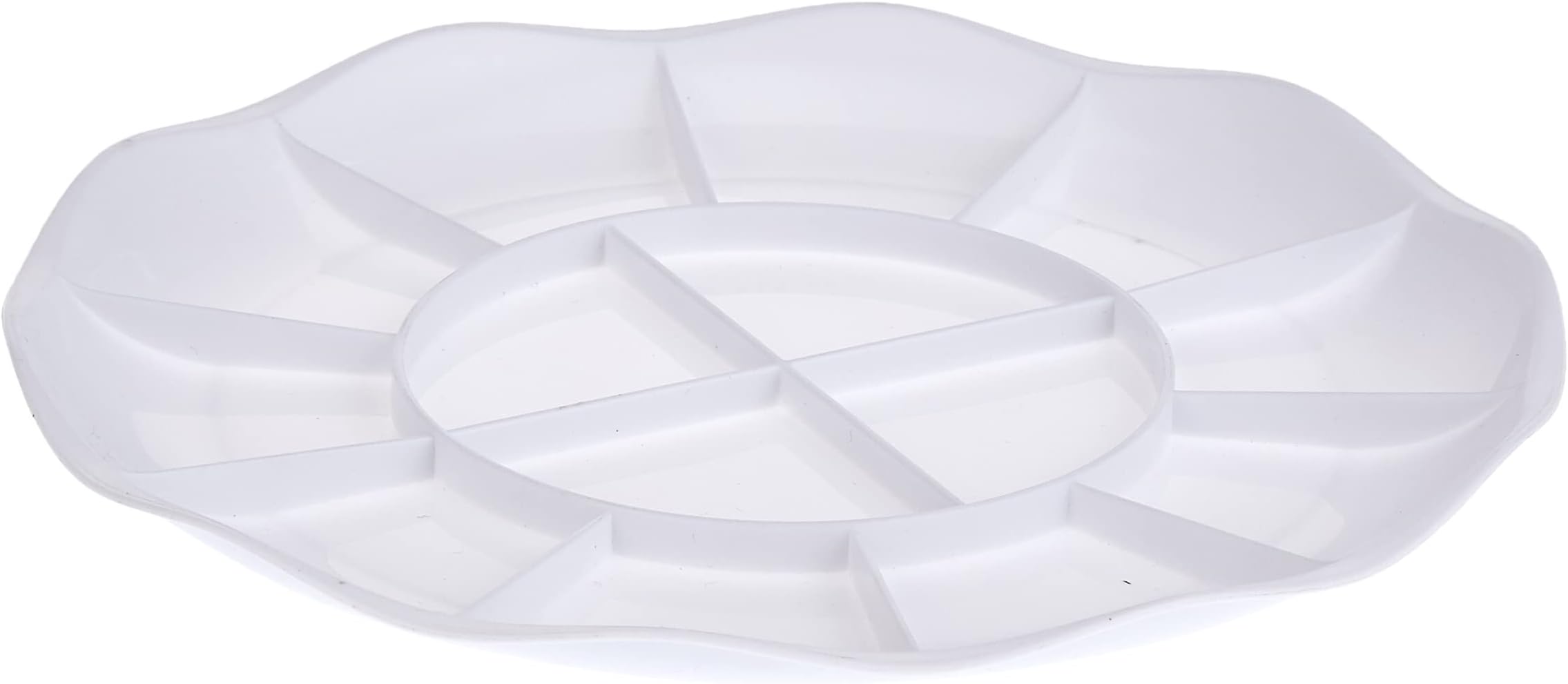 Deli 68306 Round Color Palette, White