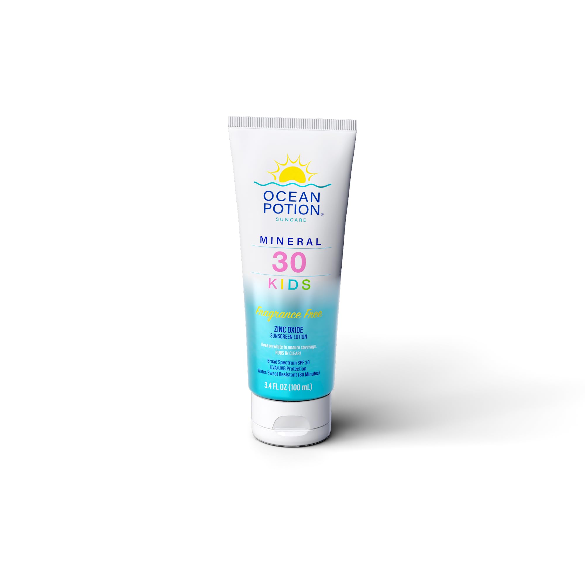 Ocean Potion Sunscreen Lotion Mineral Kids SPF#30 3.4oz Lotion - Mineral