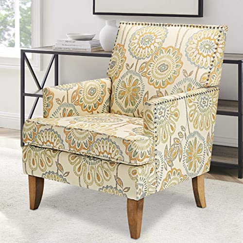 Sillón Floral de Tela Plegable Color Floral miniatura 4