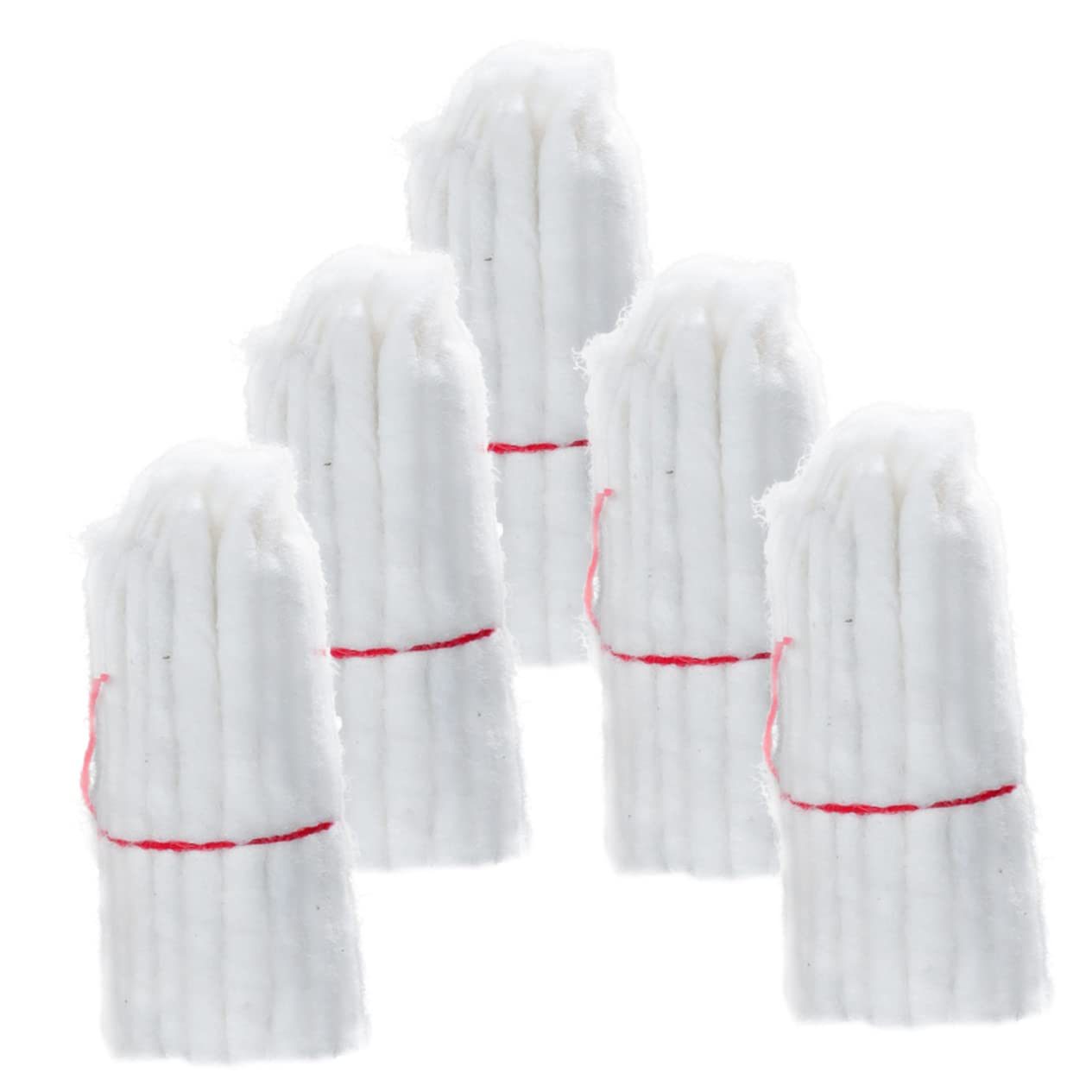 VILLCASE 25 STK Gheedocht flachdocht Butterlampendocht Dochte für Opferlampen Baumwolldocht haushaltskerzen DIY kerzendochte ersatz dochte für DIY butterlampe Baumwolle Weiß