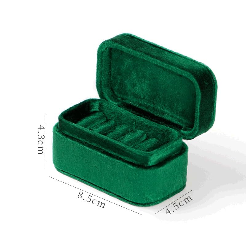 Boîte de rangement de bijoux velours pour ne plus perdre vos bagues - 3