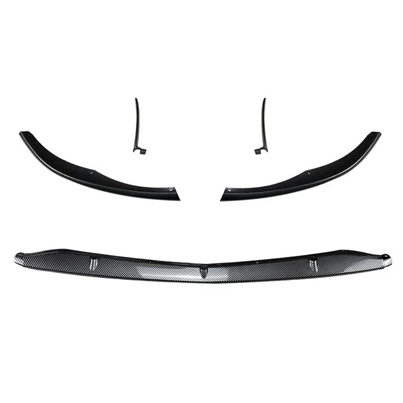 Lèvre de pare-chocs avant voiture pour Mercedes W205 - Aileron becquet diffuseur C63 AMG