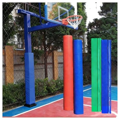 LXLZYXSF Custom Parking Garage Pole Padding Wrap Self Adhesive Basement Column Pad, Basketball Hoop Impact-Protection Cover for Round/Square/Rectangle Post