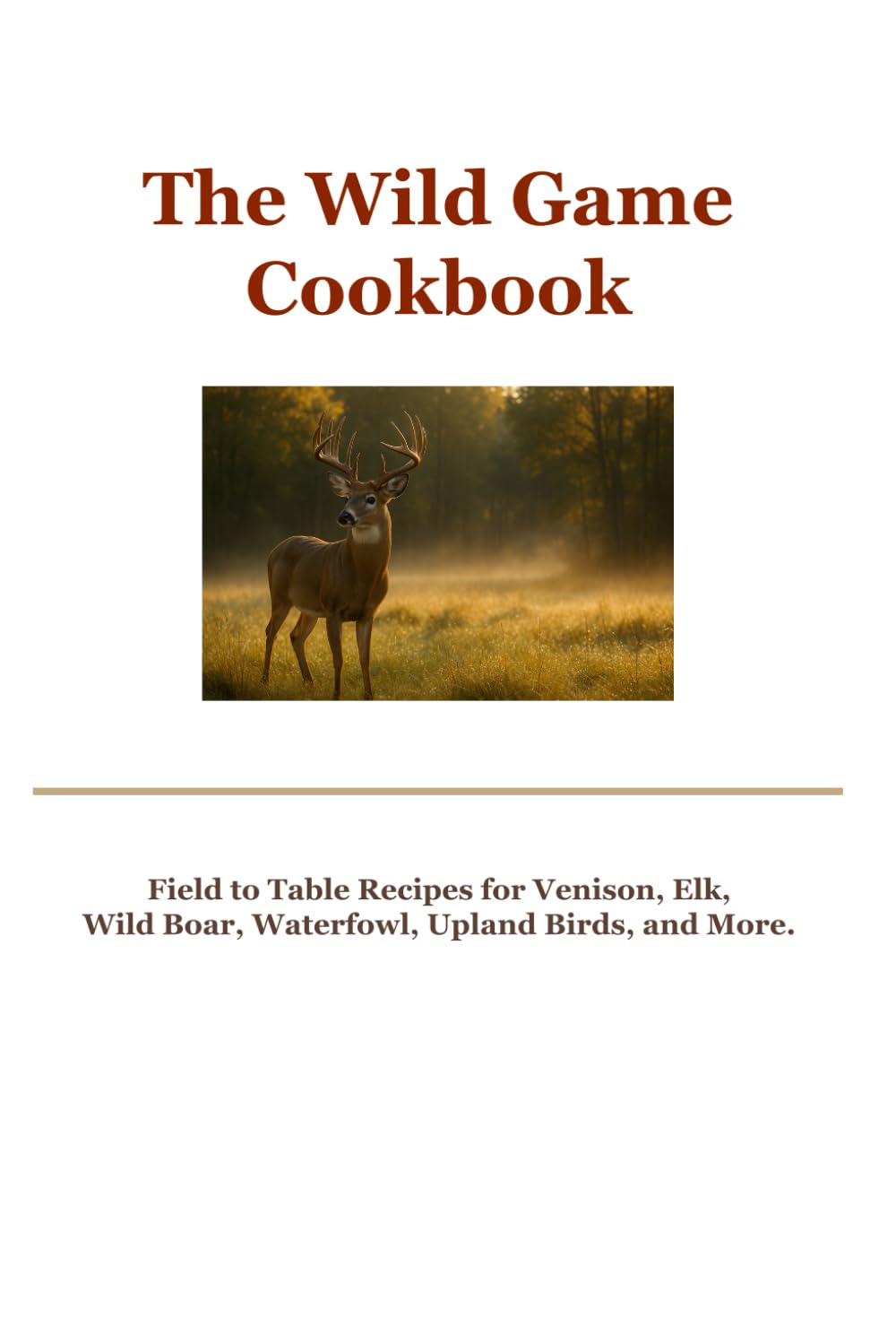 The Wild Game Cookbook: Field to Table Recipes for Venison, Elk, Wild Boar, Waterfowl, Upland Birds, and More.