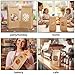 Moretoes 100pcs Medium Bakery Cookie Bags with Window, 4.5x2.36x9.6in Tin Tie Tab Kraft Paper Bags for Cookie Coffee Bread Bakery Packing