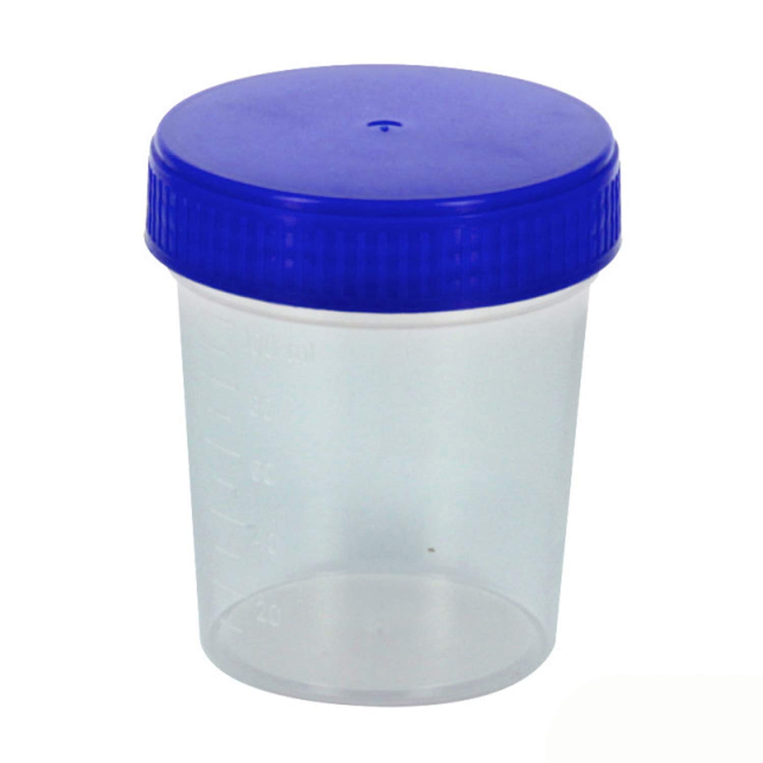 Medsor Impex Urine Sample Collector Specimen Plastic Container Non Sterile 50ml (100 Pcs.)
