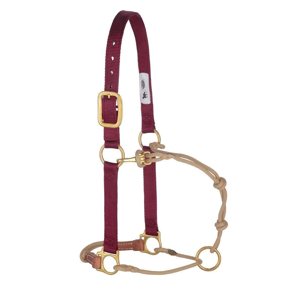 Weaver Leather Cabestro Horseman's Borgoña