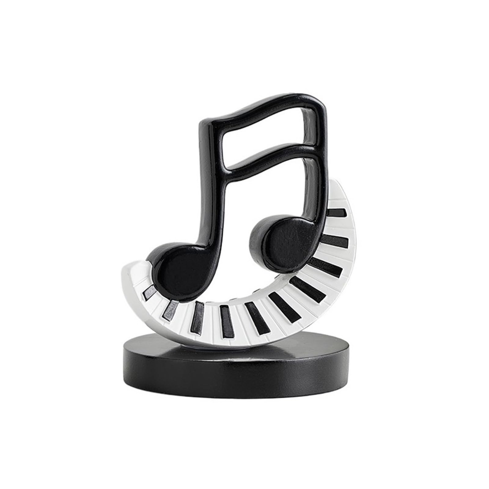 NBAKXXCO Home Decor Stylish Home Decor Modern Minimalist Music Symbol Creative Resin Ornaments