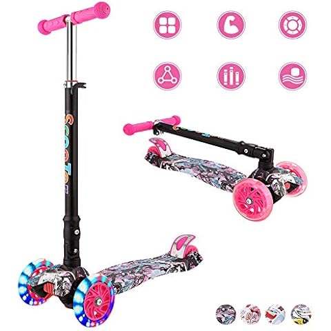 Patine WeSkate 3 Ruedas Ajustables para Niños de 4 a 12 años Cover