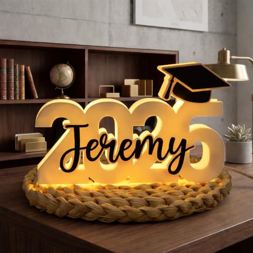 Lámpara de mesa personalizada POPPOP Class of 2026