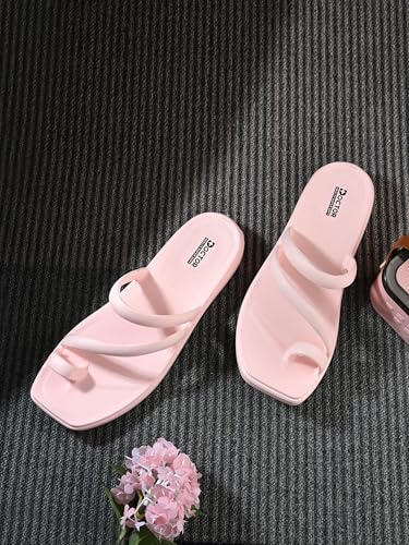 Image of DOCTOR HEALTH SUPER SOFT Premium Women's Trendy Triple Strap EVA Slippers | Soft, Open-Toe, Lightweight Daily Comfort Slides, Open-Toe Slippers for Home & Outdoor