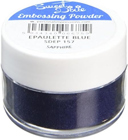 Sweet Dixie SDEP 157 Embossing Powder Epaulette Blue (Sapphire), Synthetic Material, 4 x 4 x 3 cm