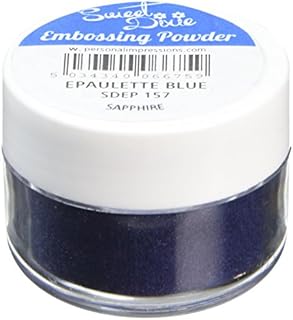 Sweet Dixie SDEP 157 Embossing Powder Epaulette Blue (Sapphire), Synthetic Material, 4 x 4 x 3 cm