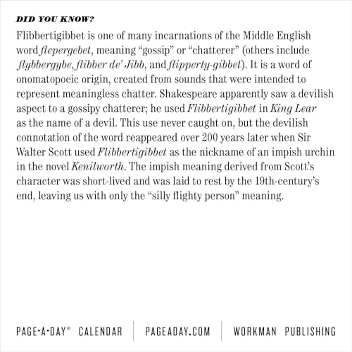 365 New Words-A-Year Page-A-Day(r) Calendar 2026: From the Editors of Merriam-Webster - Image 4