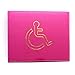 Produktbild Lizzy® Halterung für Behindertenausweis Parken hot pink