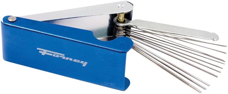 Forney 86120 Standard Tip Cleaner Set - 13 Sizes (#6-27) With Dressing Tool, For Welding Torch Tips