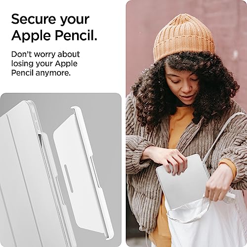 Spigen DA20 Apple Pencil Holder for Pro and 2nd Generation - Compatible with iPad Pro 11" / 13", iPad Air 11" / 13" - White - Image 4