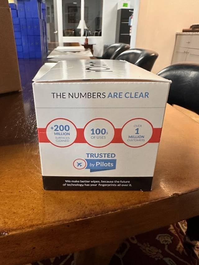 Miniatura 8 de Toallitas para electrónica multiusos, limpiador de pantalla de coche, toallitas con alcohol isopropílico al 70% envueltas individualmente para una