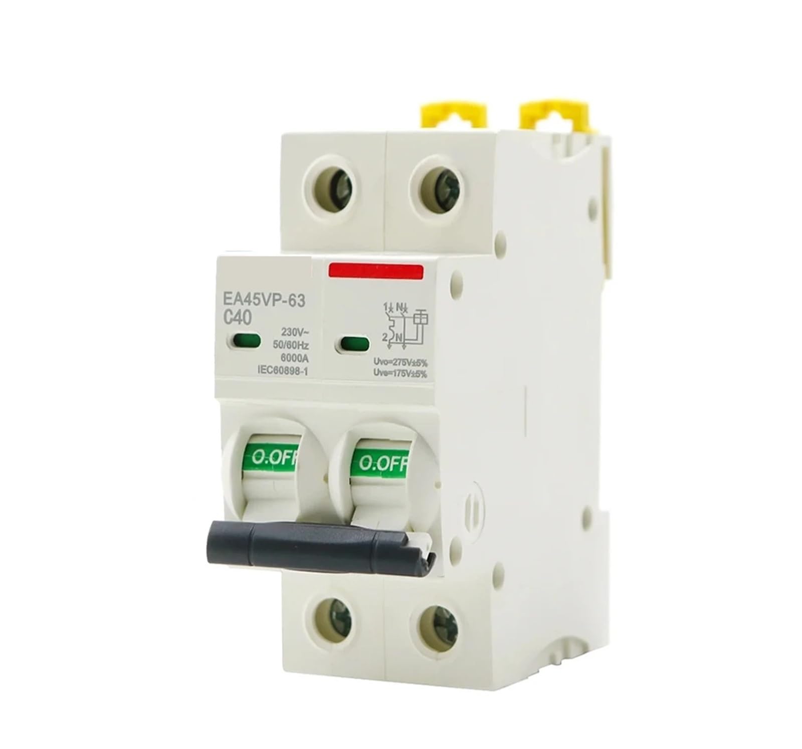 AC MCB C Typ 230V 50/60HZ Leistungsschalter
