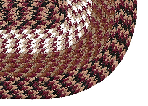 Better Trends BRAL3PCBU Braided Rug, Alpine Braid Collection - Durable, Stain Resistant, Reversible Indoor Utility Rug, 100% Polypropylene Rug, Vibrant Color Rug, 3 Pc Set thumb #4