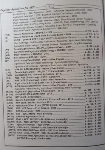 Image of Objective Agriculture ARS- 24th Edition 2025 [Paperback] S.R.Kantwa