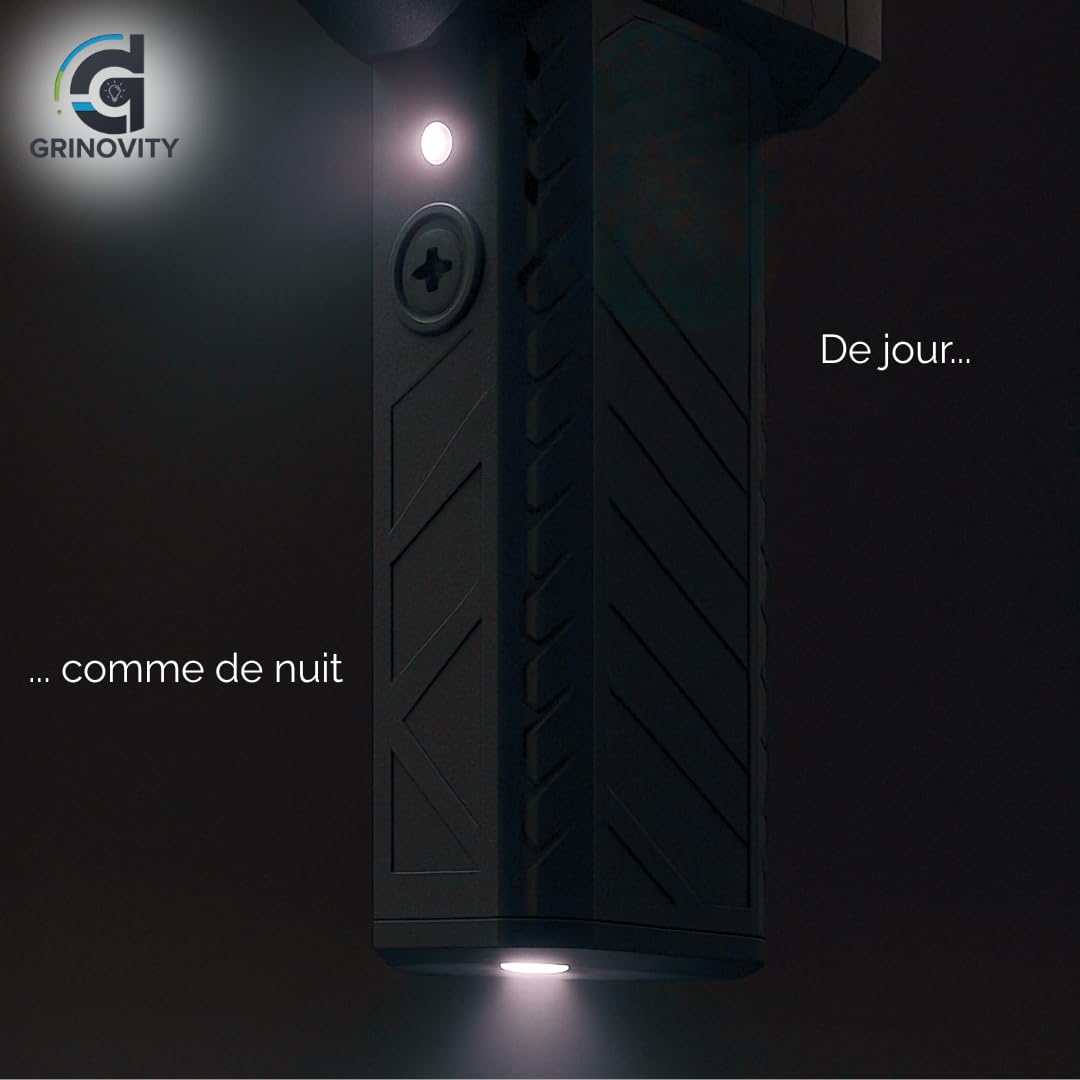 Windx Mini souffleur d'air premium batterie, ultra puissant air duster, étui transport rigide, 10 000mah, usb-c, dépoussiérant pc, voiture, meubles, établi, detailling, cadeau fêtes des pères
