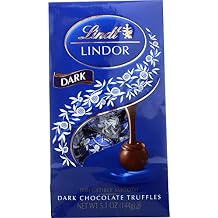 Lindt Lindor Dark Chocolate Truffle Ball, 5.1 oz Pack of 3