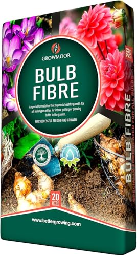 20L Compost Peat free Promotes Rooting For Fast Establishment Blended To Support Plant Health (20L Bulb Fibre Compost)