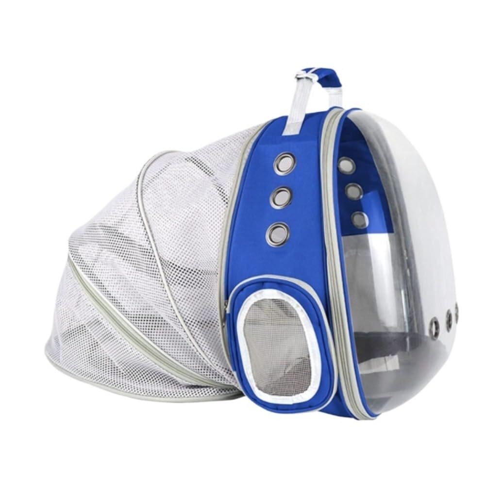 Sac à dos extensible pour chats et petits chiens : voyagez confortablement avec hublot bulle