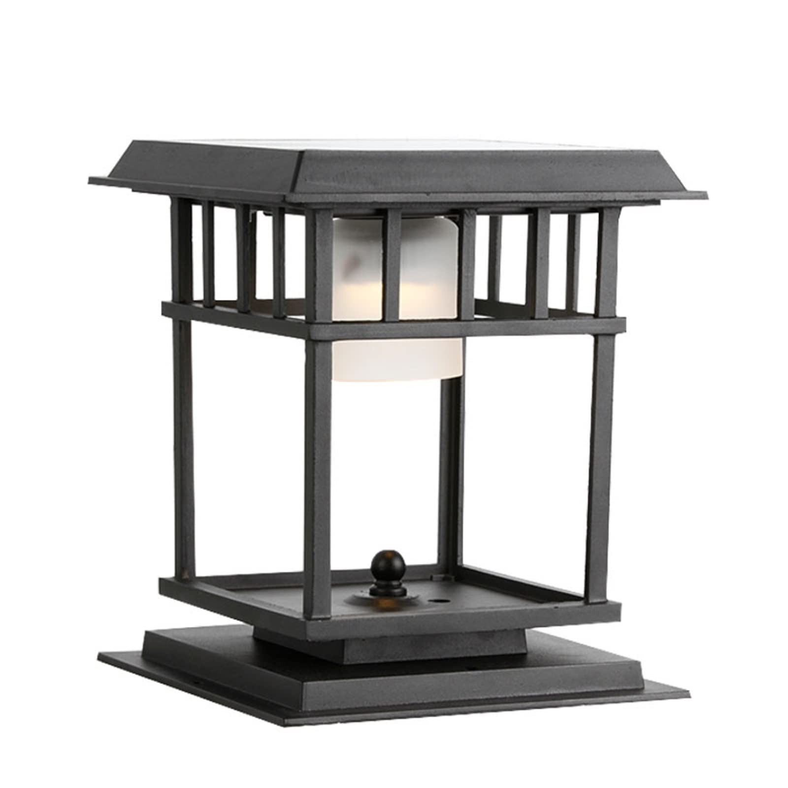 Bougie projecteur à énergie solaire pour illuminer le jardin la nuit