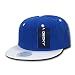 DECKY 2Tone Flat Bill Snapbacks, Royal/White