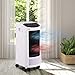 Mobiles Klimagerät | Räume bis 25 qm | 5in1 | Kühlen Heizen Ventilator Ionisator Reinigung | Klimaanlage Air Cooler Luftkühler BRAST